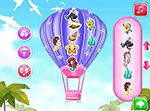 Aerial Balloon Princess Styling