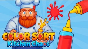 Color Sort: Kitchen Chaos Puzzle Game Online - Sorting Puzzle Game